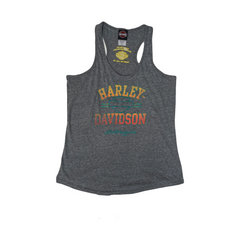Vintage Harley-Davidson Graphic Gray Vest Tank T-Shirt Size XXL