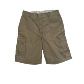 Vintage 90s Dickies Men's Cargo Shorts Size W38 Khaki Work Casual