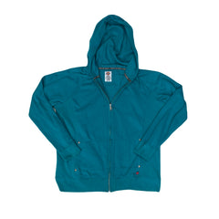 Dickies Teal Zip-Up Hoodie Sweatshirt Jacket Size XL