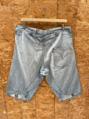 Vintage Y2K Levi's Engineered Jeans XL Light Wash Denim Cinch-back Shorts