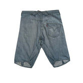 Vintage Y2K Levi's Engineered Jeans XL Light Wash Denim Cinch-back Shorts