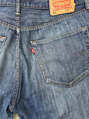 Vintage Levi's 501 Jeans Shorts W36 Men's Denim Blue Wash Jorts