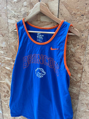 Nike Broncos XL Blue Orange Men's Athletic Tank Top Basketball Shirt