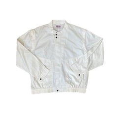 Kingsley Vintage 80s Cream Lightweight Day Jacket Mens Size L