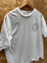 Vintage 90s Hanes Single Stitch Goff Gathering T-Shirt XL White