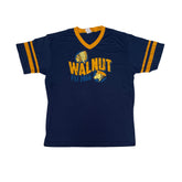 Augusta Sportswear Adult XL V-Neck T-Shirt - Navy Yellow - Walnut USA