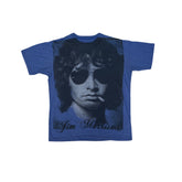 Vintage Ultegra Jim Morrison Graphic T-Shirt - Blue - Size L