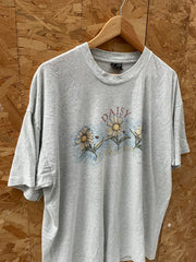 Vintage 90s Daisy Collection XXL Heather Gray Single Stitch T-Shirt