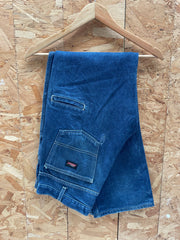 Vintage 90s Dickies Distressed Denim Carpenter Jeans 34x32 Work Pants