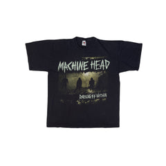 Machine Head Darkness Within Tour T-Shirt Large Black Fruit of the Loom Band Tee