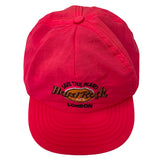 Vintage Hard Rock Cafe London Pink Baseball Cap Hat One Size Fits Most