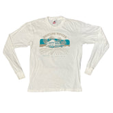 Vintage 90s Westline Winter USA souvenir single stitch white t-shirt size large