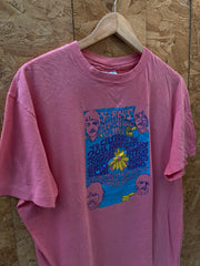 Vintage 87 Sgt Peppers 20th anniversary single stitch pink t-shirt XL by Hanes