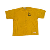 Vintage FUBU The Collection Yellow Graphic Long Sleeve T-Shirt XXXL