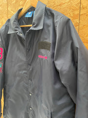 Adidas Originals Seoul Coach Jacket Navy Blue "03" Patch Logo Size L