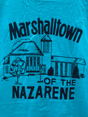 Vintage 90s Marshalltown Iowa USA souvenir single stitch t-shirt size large