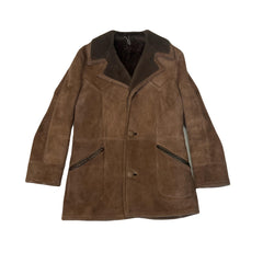 Mens Vintage 70s Afghan Sheepskin Shearling coat size large 42 by Bailey’s of Glastonbury