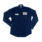 Vintage 90s 'John' USA trucker mechanics work chore shirt size medium