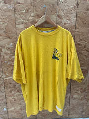 Vintage FUBU The Collection Yellow Graphic Long Sleeve T-Shirt XXXL