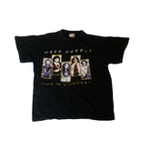 Vintage 90s Deep Purple band t shirt heavy metal rock black tshirt size medium
