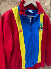 Rare Adidas Accra Hearts of Oak Ghana football club track zip top size medium