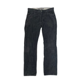 Vintage Levi's 401 Corduroy Jeans Men's W33 L34 Grey Straight Fit Pants