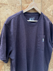 Vintage 90s Carhartt brown pocket logo t-shirt size XXL boxy fit