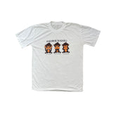 Vintage Single Stitch Sarawak Borneo Monkey Graphic T-Shirt White Size M