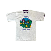 Vintage 90s Cozumel Mexico Parrot Single Stitch T-Shirt Gray Size M