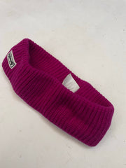 Dolomite Women's Magenta Wool Headband Ear Warmer - Made in Italy - One Size