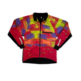 Nalini Vintage 90s Abstract Print Full Zip Jacket Men's Size L Multi-Color