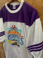 Vintage 98 Street Rod Nationals souvenir single stitch purple t-shirt size XXL