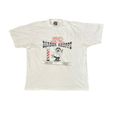 Vintage 90s Dwights Barber shop Bancroft Ontario single stitch t-shirt size XL