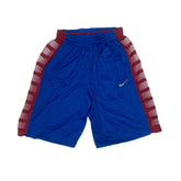 Vintage Y2K Nike red dot stripe blue mesh basketball shorts size large