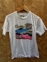 Vintage 90s Cadillac hot rod graphic souvenir single stitch t-shirt size medium