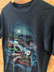 Vintage Y2K Nightmare on Elm Street camp crystal lake t-shirt size medium