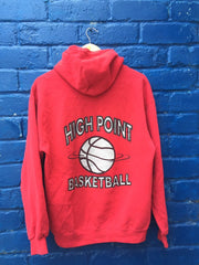 Vintage 90s USA college basketball team red hoody Wildcats by LEE size medium