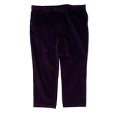 Vintage 90s purple oversized relaxed corduroy trousers size W40 L29