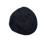 Vintage Italian Portoluri Plaid Wool Blend Flat Cap Hat Men's Size 7 1/8
