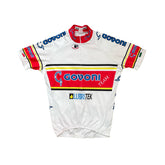 Vintage Anna Neri Govoni Team Cycling Jersey White Red Blue Men's M
