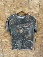 Realtree Camo T-Shirt Men's Size M Short Sleeve Outdoor Hunting Casual