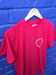 Vintage 94 John H West high school graduation class USA red single stitch souvenir t shirt size medi