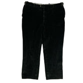 Vintage 90s dark green relaxed corduroy trousers size W39 L27