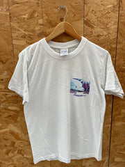 Vintage Sun and Beach Cancun Mexico Dolphin T-Shirt Size M White