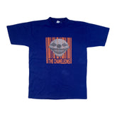 Vintage The Chameleons blue clown face double side print t-shirt size XL