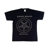 Vintage 90s Dimmu Borgir For Ass Tid double side print black t-shirt size medium