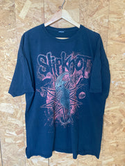 Vintage 00s Slipknot band t shirt double side print oversized XXL