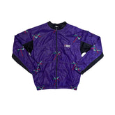 Sportful Vintage Purple Black Geometric Cycle Jacket L