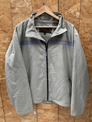 Vintage Y2K Timberland light beige waterproof lightweight windbreaker jacket XL