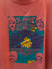 Vintage 87 Sgt Peppers 20th anniversary single stitch pink t-shirt XL by Hanes